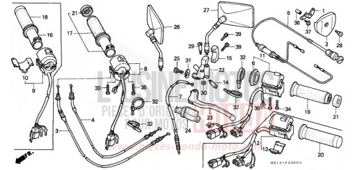 COMMUTATEUR/CABLE VT600CN de 1992